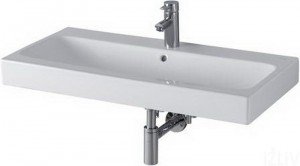 Раковина для ванної підвісна Keramag колекція iCon біла 124090