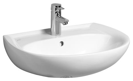 Раковина для ванної підвісна Keramag колекція Renova Nr.1 ​​Plan біла 223060