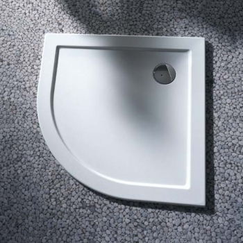 Душовий піддон акриловий чверть кола Kolo TERRA 90х90х3.5 білий XBN1790000