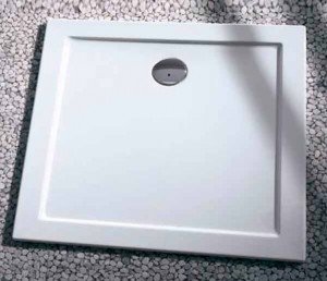 Душовий піддон акриловий квадратний Kolo TERRA 90х90х3.5 білий XBK1790000