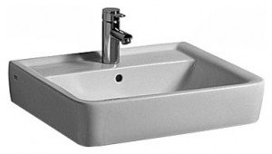 Раковина для ванної накладна Keramag колекція Renova Nr.1 ​​Plan біла 225165