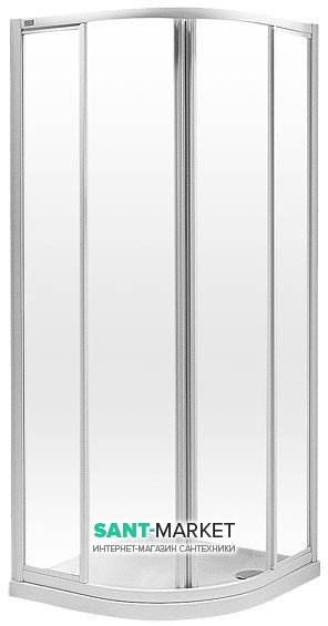 Душова кабіна Kolo Atol Plus 80x80 без піддону EKPG80202000