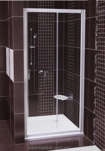 Душевая дверь в нишу Ravak Blix BLDP2 стеклянная раздвижная 120х190 0PPG0C00Z1 
