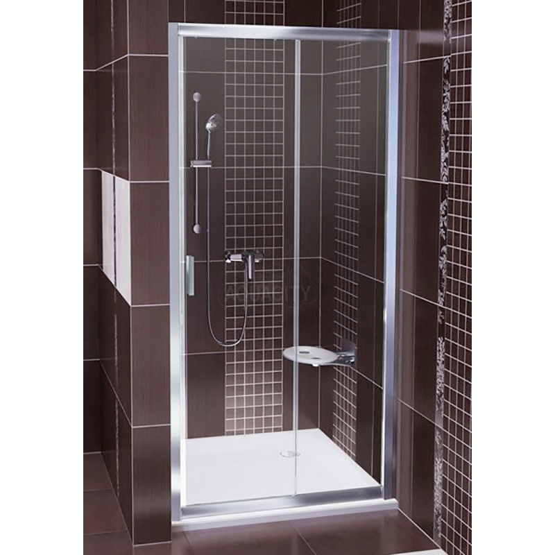 Душевая дверь в нишу Ravak Blix BLDP2 стеклянная раздвижная 100х190 0PLA0C00Z1 