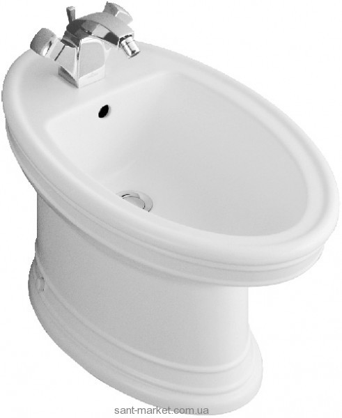 Биде напольное Villeroy&Boch коллекция Amadea 65х39х39 с переливом 7485002R