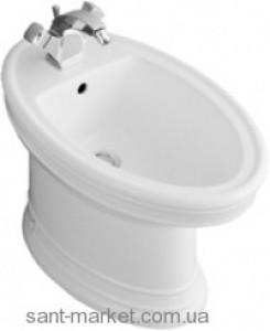 Биде напольное Villeroy&Boch кооллекция Amadea 65х39х39 с переливом 7485A12R
