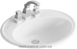 Раковина для ванної вбудована Villeroy & Boch колекція Amadea біла 619863R3