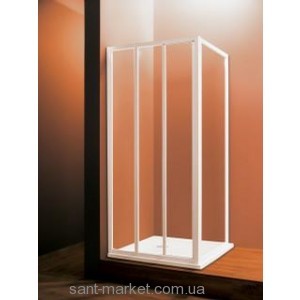 Ravak Стенка д/душ. кабины APSS-75 Транспарент  проф. сатин  стекло 94030U02Z1
