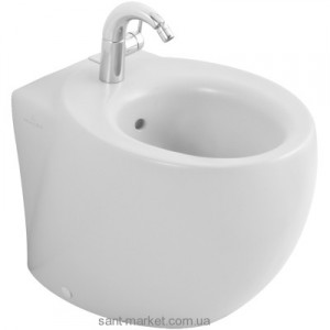 Биде напольное Villeroy&Boch коллекция Aveo 57х41х40 с переливом 742100R2