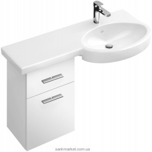 Тумба під раковину Villeroy & Boch Central Line підвісна 35х31х49.2 білий A284E1DH