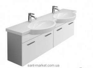 Тумба під дві раковини Villeroy & Boch Central Line підвісна 150х31х49.2 білий A287E2DH