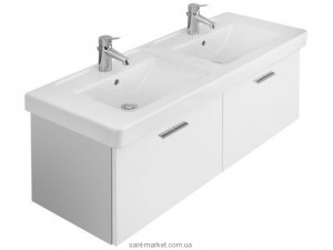 Тумба під дві раковини Villeroy & Boch Central Line підвісна 125х45х43 білий A288E1DH