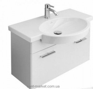 Тумба під раковину Villeroy & Boch Central Line підвісна 75х31х49.2 білий A285E1DH