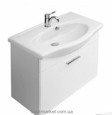 Тумба под две раковины Villeroy&Boch Central Line подвесная 75х40х65 белый A282E1DH