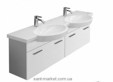 Тумба под две раковины Villeroy&Boch Central Line подвесная 150х31х49.2 белый A287E2DH