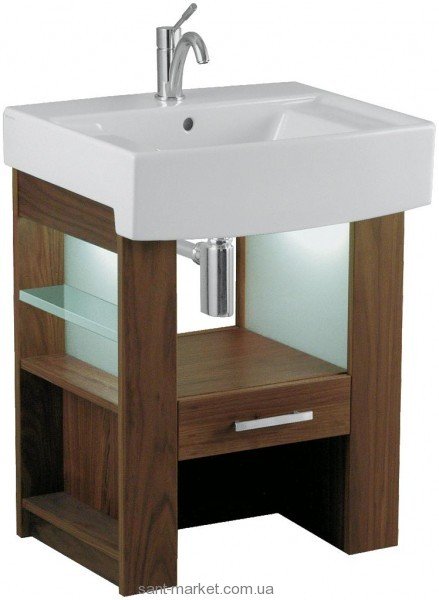 Тумба під раковину Villeroy & Boch City Life підлоги 61.3х43х74 коричнева A12806BI