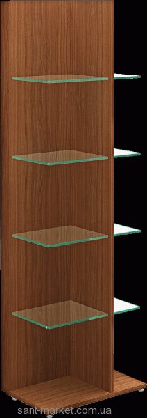 Villeroy&Boch City Life полка правосторонняя без подсветки A14200EE