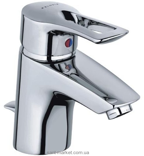 Змішувач для раковини одноважеля з донним клапаном Kludi колекція MX хром 331280562