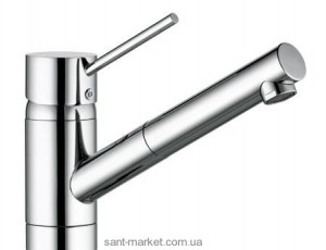 Змішувач для кухні з висувною лійкою Kludi Scope змішувач 339320575