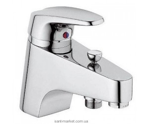 Змішувач для ванни одноважільний з коротким виливом Kludi колекція Objekta хром 326850575