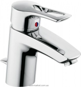 Змішувач для раковини одноважеля з донним клапаном Kludi колекція MX хром 331350562