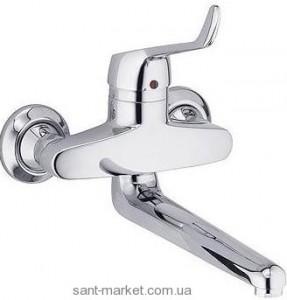 Смеситель для раковины однорычажный настенный Kludi коллекция Medi Mix хром 331160564