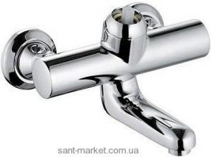 Смеситель для раковины однорычажный настенный без рычага Kludi коллекция Provita хром 335310500