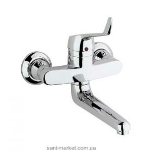 Змішувач для раковини одноважеля настінний Kludi колекція Medi Mix хром 331110564