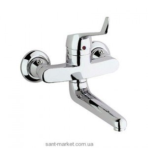 Змішувач для раковини одноважеля настінний Kludi колекція Medi Mix хром 331110564