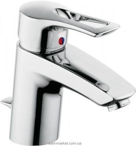 Смеситель для раковины однорычажный с донным клапаном Kludi коллекция MX хром 331350562