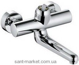 Змішувач для раковини одноважеля настінний без важеля Kludi колекція Provita хром 335320500