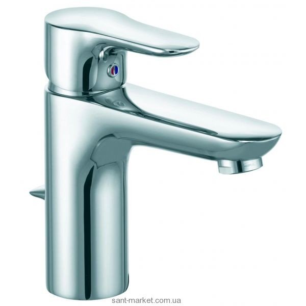 Змішувач для раковини одноважеля з донним клапаном Kludi колекція Objekta хром 322600575