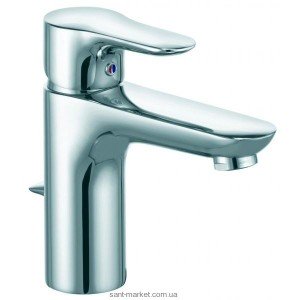 Смеситель для раковины однорычажный с донным клапаном Kludi коллекция Objekta хром 322600575