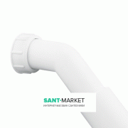 Отводная труба Kludi с углом в 45°  пластик  белый 2144710-00