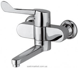 Смеситель для раковины однорычажный настенный Kludi коллекция Medi Care хром 349210524