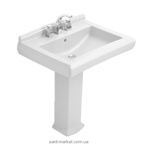 Раковина для ванной на пьедестал Villeroy&Boch коллекция Hommage белая 7101A2R1