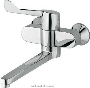 Смеситель для раковины однорычажный настенный Kludi коллекция Medi Care хром 349250524