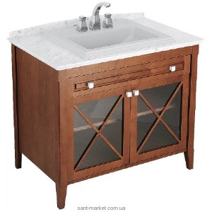 Тумба под раковину Villeroy&Boch Hommage напольная 98.5x62x85 коричневая 89791009