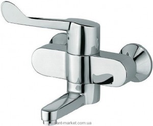 Смеситель для раковины однорычажный настенный Kludi коллекция Medi Care хром 349220524