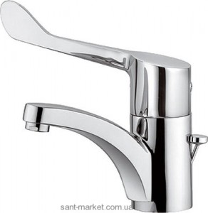 Смеситель для раковины однорычажный с донным клапаном Kludi коллекция Medi Care хром 341150524