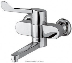 Смеситель для раковины однорычажный настенный Kludi коллекция Medi Care хром 349210524