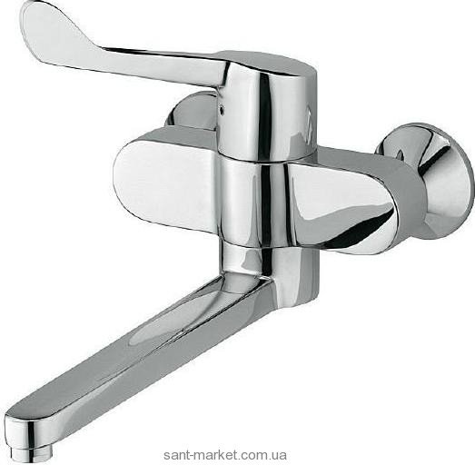 Змішувач для раковини одноважеля настінний Kludi колекція Medi Care хром 349250524