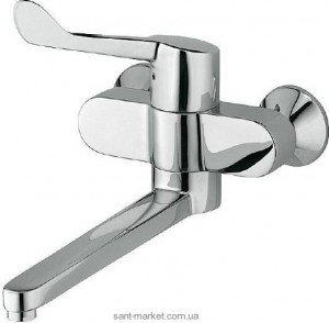 Смеситель для раковины однорычажный настенный Kludi коллекция Medi Care хром 349250524