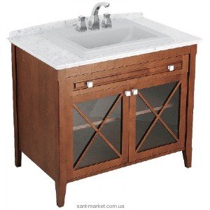 Тумба під раковину Villeroy & Boch Hommage підлоги 98.5x62x85 коричнева 89791009