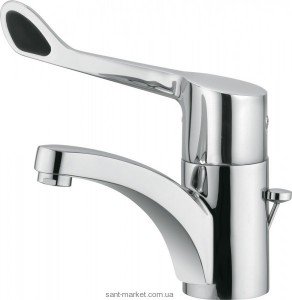 Смеситель для раковины однорычажный с донным клапаном Kludi коллекция Medi Care хром 341150534