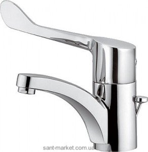 Смеситель для раковины однорычажный с донным клапаном Kludi коллекция Medi Care хром 341150524