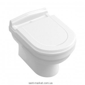 Унитаз подвесной Villeroy&Boch коллекция Hommage 6661B0R2