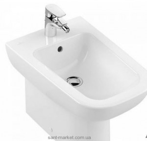 Біде підлогове Villeroy & Boch колекція Joyce 56х37х40 з переливом 54080001