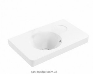Раковина для ванной подвесная умывальник-столешница Villeroy&Boch коллекция Joyce белая 41078201