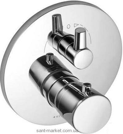 Змішувач з термостатом прихований (вбудований) Kludi колекція Kido хром 398300575